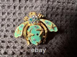 Vintage Joan Rivers Bee Brooch Collection 9 Pieces