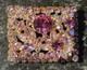 Vintage Juliana Fuschia Pink Rhinestone Costume Jewelry Brooch Pinks Galore