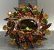 Vintage Juliana Watermelon AB Heliotrope Rhinestone Brooch Large Statement