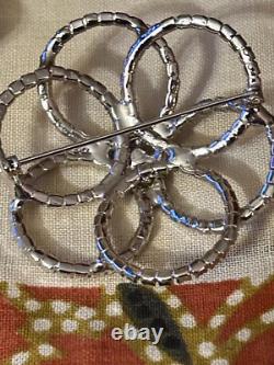 Vintage Lot Of BEAUTIFUL RHINESTONES Brooches Scatter Pins Sweater Guard