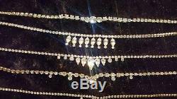 Vintage Mixed Lot of Rhinestone Jewelry Necklaces Earrings Brooches