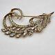 Vintage Nina Ricci Brooch Rhinestone