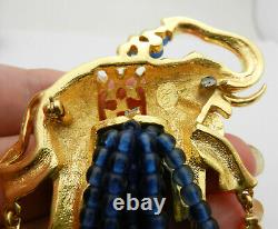 Vintage RARE exquisite ELIZABETH TAYLOR ELEPHANT WALK AVON Brooch Pin
