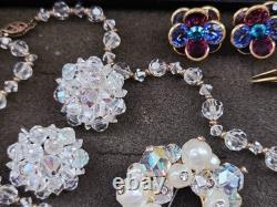 Vintage Rhinestone Jewelry Lot