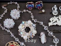 Vintage Rhinestone Jewelry Lot