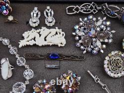 Vintage Rhinestone Jewelry Lot