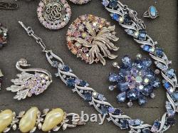 Vintage Rhinestone Jewelry Lot