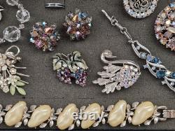 Vintage Rhinestone Jewelry Lot
