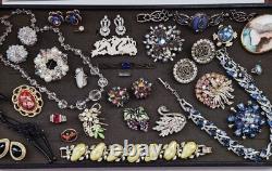 Vintage Rhinestone Jewelry Lot