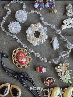Vintage Rhinestone Jewelry Lot