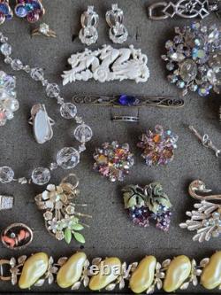 Vintage Rhinestone Jewelry Lot