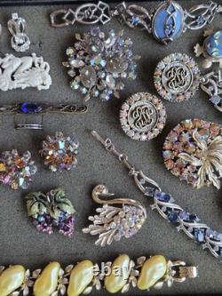 Vintage Rhinestone Jewelry Lot