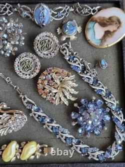 Vintage Rhinestone Jewelry Lot