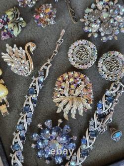 Vintage Rhinestone Jewelry Lot