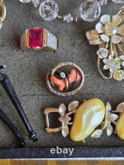 Vintage Rhinestone Jewelry Lot