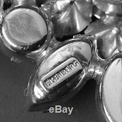 Vintage Signed Eisenberg Rhinestone Pin or Brooch (K-2)