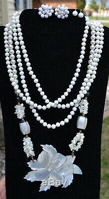 Vintage Summer White 39 Pc Lot Juliana Rhinestone Bracelet, Sets, Brooch, More