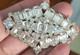 Vintage Weiss Clear Rhinestone Brooch Pin Emerald Cut Marquise Costume Jewelry