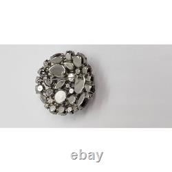 Vintage brooch Lavender Foiled RARE Multi color Juliana Rhinestone