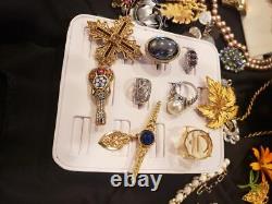 Vtg High End Jewelry Lot-100+PCs TRIFARIKJLKRAMERJULIANABOUCHERJBK+++Lot2