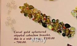 Vtg Juliana Easter Egg Book Necklace/brooch/bracelet/earrings+ Free Pair Ear 831