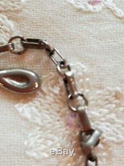 Vtg Lisner Pastel Rhinestone GRAND PARURE Necklace Bracelet Earrings Brooch