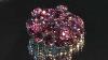 Weiss Vintage Magenta Brooch