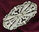 Wow! VTG 20s 30s Art Deco brooch pin oblong Crystal rhinestone sparkly chunky